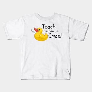 Rubber Duck Programming - 3 Kids T-Shirt